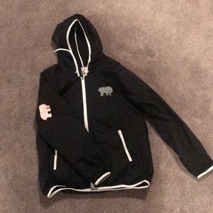 Ivory Ella Full Zip Rain Jacket